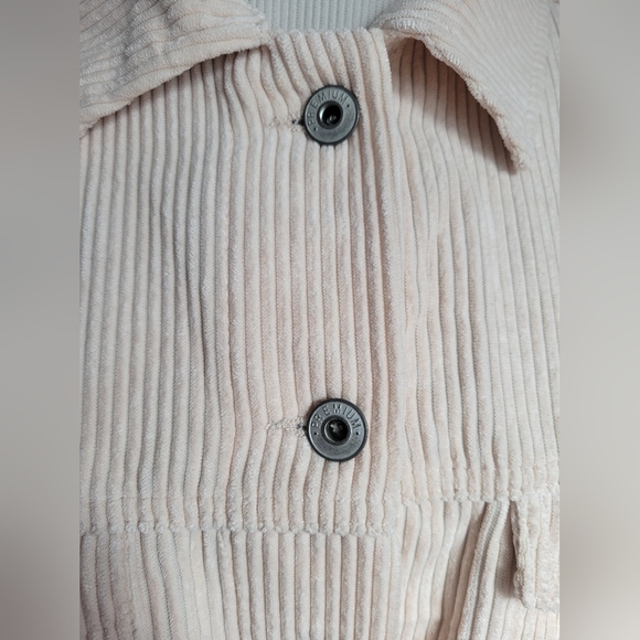 BUTTON UP CORDUROY LIGHT JACKET - Picture 5 of 8